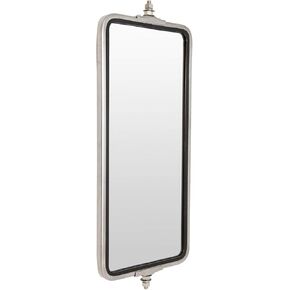 TRQ West Coast Mirror 16x7 Stainless Steel LH or RH for Heavy Duty Truck