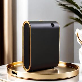 Scent Air Machine Waterless Essential Oil Diffuser - 1500 Sq Ft Coverage, Smart Cold Air Technology, Bluetooth Hotel Collection Diffuser for Home & Commercial Use (Black)