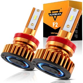 Auxbeam H11 H9 H8 Fog Light, 10000LM 6500K Super Bright For UTV ATV Offroad Vehicles