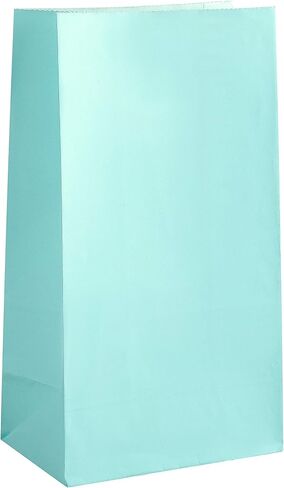 Party Favor Bag - 50 Pack Light Purple Lavender Lilac Color Paper Kraft Lunch Gift Treat Bags Ideal for Baby Shower, Birthday Party, Craft Projects, Gift Bags in Kuwait