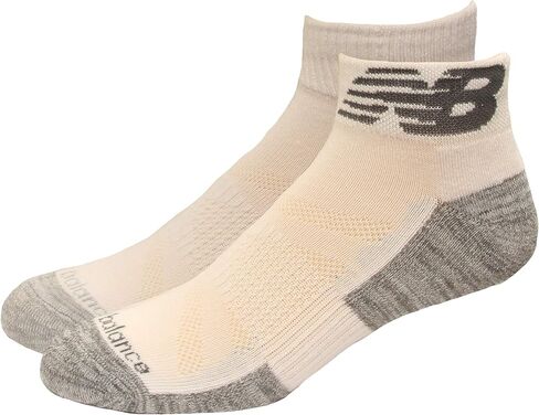 New Balance Kid's Quarter Socks, White, (S) Kid's 4-8, 6 Pair in Saudi Arabia