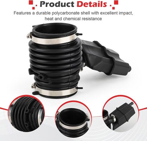 16576-3JA0A خرطوم دخول هواء المحرك لـ 2013-2016 Nissan Pathfinder 3.5L، 2015-2023 Murano / 2013 Infiniti JX35،2014-2016 QX60 يستبدل # 165763JA0A، 004B، A27624،696-039 (165763JA0A، 1 قطعة) in Saudi Arabia