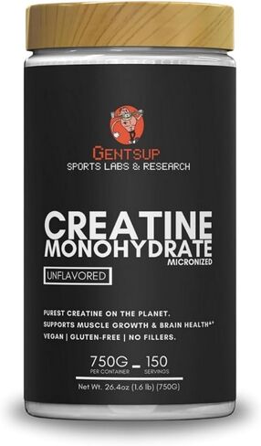 Purest Creatine On The Planet! - Build Muscle, Recover Faster, Enchance Cognition - Highest-Grade, HPLC Tested, NSF Certified, 100% Creapure - Unflavored, 750g, 5g Per Serv (150 Servings) in Saudi Arabia