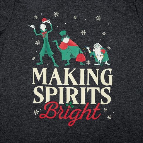 Making Spirits Bright Shirts Women Christmas Shirt Christmas Party Tops Xmas Gift Tees Holiday Season Clothes in Saudi Arabia