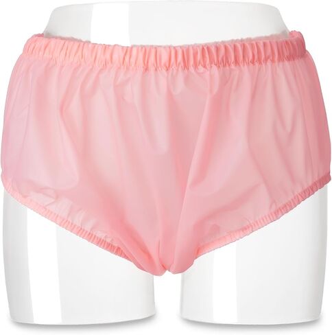 2 PCS Adult Diaper Cover,TPU Waterproof Underwear,Incontinence Leak-Protection,Washable Incontinence Underwear Women, Pink Plastic Pants in Saudi Arabia