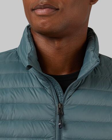 32 Degrees Heat Men's Ultra-Light Down Packable Jacket | Layering | Zippered Pockets | Water Repellent in Kuwait