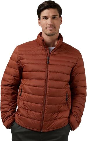 32 Degrees Heat Men's Ultra-Light Down Packable Jacket | Layering | Zippered Pockets | Water Repellent in Kuwait