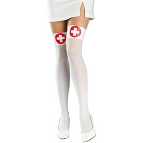 Rubie's Costume Co Nurse's White Thigh Highs Costume