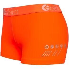 سروال SubZero الأساسي للنساء من Ethika | النيون البرتقالي