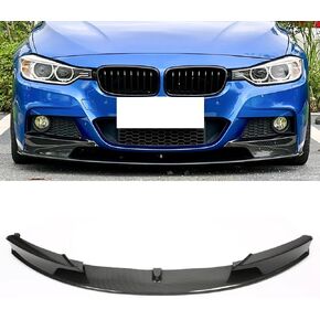Front Bumper Lip Fits 3 Series M Sport (Carbon Fiber Look, 2019-2022 G20)