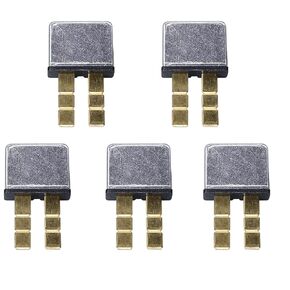 12V Snap Off 3 Sections ATC Blade Automotive Thermal Reset Circuit Breaker 30A 5pcs