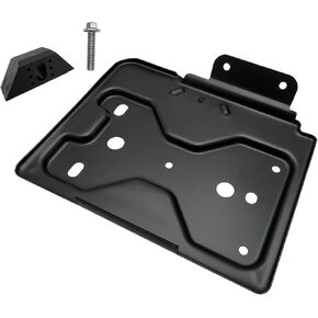 Driver Side Battery Tray Replacement With Base Clamp Kit Compatible with Select Escalade/Avalanche,Suburban,Silverado,Tahoe/GMC Suburban,Sierra,Yukon Models