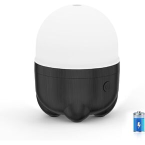 150ML Rechargeable Battery Operated Essential Oil Diffuser, Portable Cordless Aromatherapy Air Diffuser with 7 LED Color Changing Lights（Yellow Wood）