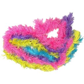 Girl's Tea Party Fluffy Dress Up Boas Set of 4 Polyester