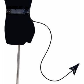 Devil Tail Halloween Cosplay Props Cute Love Heart Demon Tail
