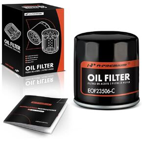 A-Premium 10K Miles Protection Spin On Oil Filter Compatible with Chevy & GMC & Jeep & Buick & Cadillac & Saab & Checker & Isuzu & Oldsmobile & Pontiac & AMC & Hummer & Shelby & Workhorse