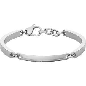 Diesel Men's Silver Stainless Steel Bracelet (Model: DX1172040)