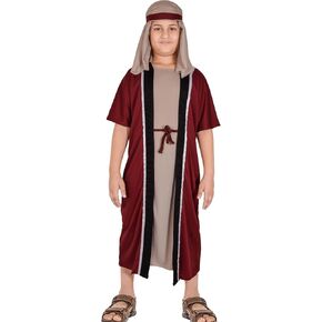 A2Z 4 Kids Boys Xmas Nativity Joseph Costume Shepherd Townspeople Villager Innkeepers Costume Christmas Play Fancy Dress