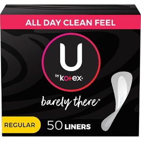 U by Kotex Barely There Thin Lines - 50 ct, Pack of 3