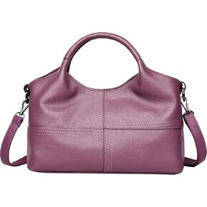 FSD. WG Leather Shoulder Bags Purses and Handbags for Women Top Handle Tote Satchel Ladies Hobo Bags