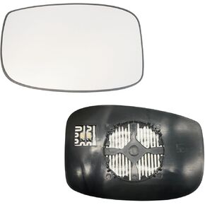 Right Passenger Side Mirror Glass Heated Without Auto Dimming Compatible with for 2018 2019 2020 2021 2022 2023 HONDA ODYSSEY Right Mirror Glass W/Backing Plate (Passenger Heated No-Auto Dimming)