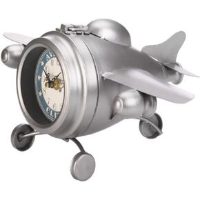 Accent Plus Vintage-Look Desk Clock - Aviation Club Jet