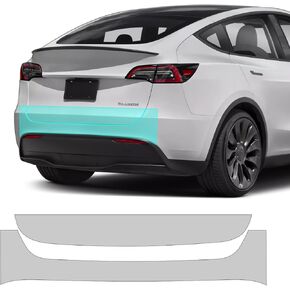 for Tesla Model Y PPF HD Clear Paint Protective Film Custom Fit Anti Scratch Self Healing Shield Guard Tesla Finishing Accessories for Trunk