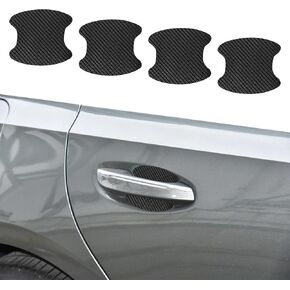 4PCS Car Door Handle Protector, Anti-Scratches Car Door Cup Protector, Non-Marking Auto Door Handle Protective Film, Universal Car Door Sticker Car Accessories for Cars (Transparent-2)