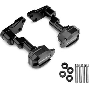 Motorcycle Falling Protection Frame Slider Guard Anti (fit for CFMOTO Vehicle) 400NK 650NK (Black,400NK/650NK)