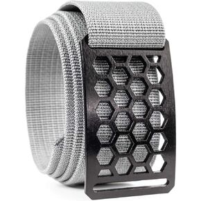 GRIP6 Honeycomb Belt: Durable Belts for Men & Women, Versatile Nylon Tactical Belt for Work, Golf, Casual & Outdoor Use