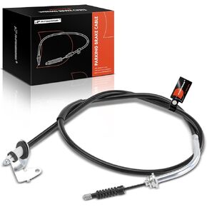 A-Premium Rear Driver Side Parking Brake Cable Assembly Compatible with Mini Models: Cooper 2002 2003 2004 2005 2006