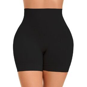 Shapewear Slip Short For Women Tummy Control Body Shaper Thigh Slimmer Butt Lifter Under Dress Bodysuit Black