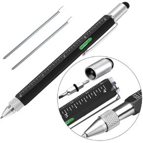 هدايا القلم للرجال، أدوات Huhoo Cool Gadgets Tools قلم متعدد التقنية للرجال، هدايا شخصية للأب أو له، هدية مضحكة لعيد الميلاد، عيد الأب، عيد الحب أو أعياد الميلاد