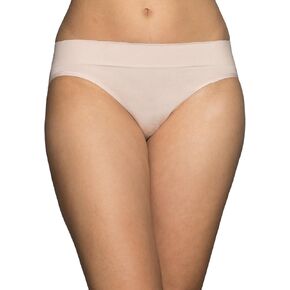 لباس داخلي بيكيني بدون خياطة بدون خياطة للنساء من Vanity Fair 18217، Moody Maroon، 6 in Kuwait