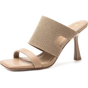 NEWBELLA MOUSSE FIT Elegant Cut Out Stiletto Heeled Sandals