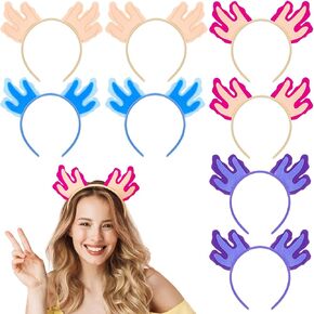 8 Pcs Axolotl Headband Axolotl Costume Headpiece Women Accessories Axolotl Felt Headband Axolotl Party Favors for Women Adult Youth Carnival Birthday Cosplay Costumes gifts