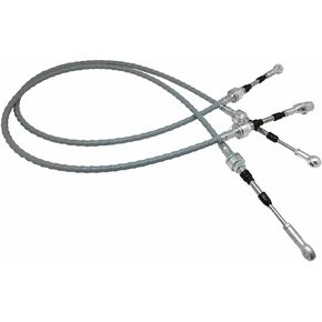 2Pcs Transmission Shifter Cable, Shift Linkage Compatible with RSX K20 K24 K Swap Series EG EK K-Series/with Civic