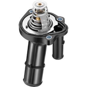 BDFHYK 902-1071 مجموعة مبيت منظم حرارة مبرد المحرك متوافقة مع 2012-2018 Focus 2.0L L4 استبدال 34708 514-195 51495 85981 SK9021071 CP9Z8592G