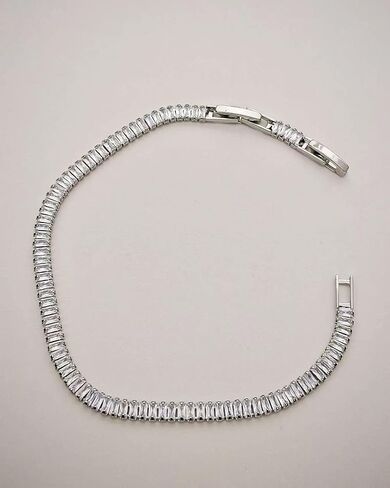 14K Gold Plated Cubic Zirconia Classic Tennis Bracelet for Women Trendy Dainty Gold Bracelets for Women Size 6.5-7.5 Inch in Kuwait