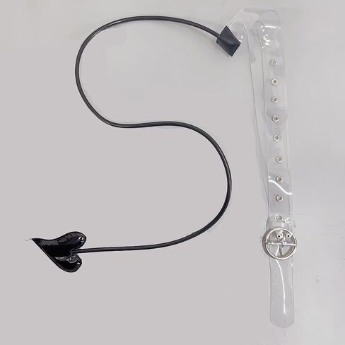 Devil Tail Halloween Cosplay Props Cute Love Heart Demon Tail in Saudi Arabia
