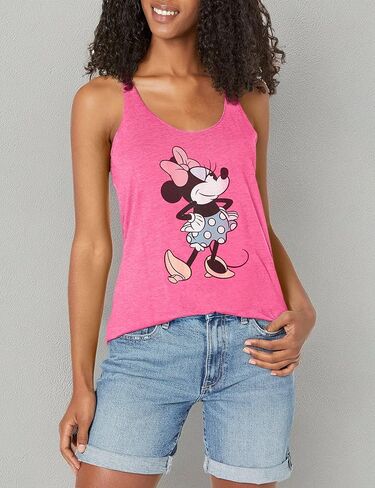 Disney Classic Mickey Minnie Women's Racerback Tank Top in Saudi Arabia