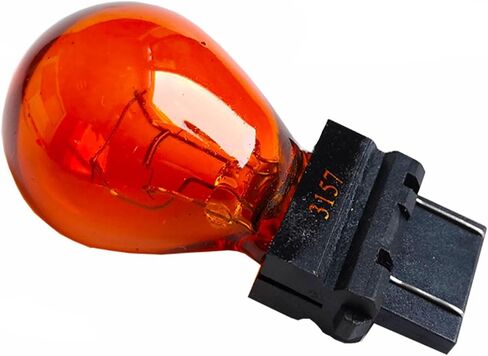 Clear Car External Turn Signal Bulb Halogen Lamp GT25 3156 3157 12V 21W 21/5W Brake Light W2.5x16D Amber White Taillight Set of 10 (3157 Amber) in Saudi Arabia