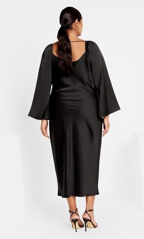 City Chic Women's Plus Size Dress Lauryn Midi in Saudi Arabia