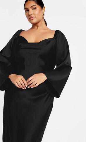 City Chic Women's Plus Size Dress Lauryn Midi in Saudi Arabia