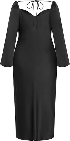 City Chic Women's Plus Size Dress Lauryn Midi in Saudi Arabia