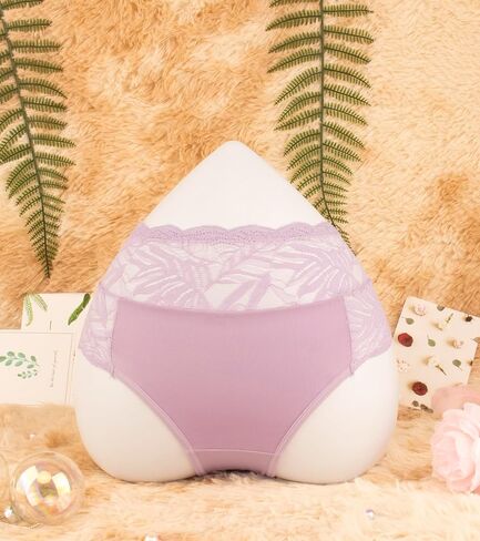 Hibluco Women Sexy Underwear Lace Panties Polyamide Bikini Full Coverage Hipsters in Saudi Arabia
