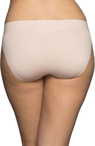 لباس داخلي بيكيني بدون خياطة بدون خياطة للنساء من Vanity Fair 18217، Moody Maroon، 6 in Kuwait