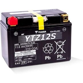 Yuasa YUAM7212A YTZ12S Factory Activated YTZ High Performance AGM Battery