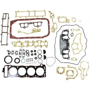 TRQ Complete Engine Gasket Set Kit 22REC 22RE Compatible with 85-95 Toyota Pickup Truck 2.4L