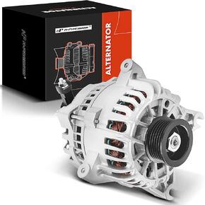 A-Premium Alternator Compatible with Ford Expedition & Lincoln Navigator 2003-2004, 4.6L 5.4L, 110Amp 12V Clockwise 6-Groove Pulley, Replace# 2L7U10300BA, 2L7U10300BB, 2L7Z10346BA, 2L7Z-10V346-BBRM